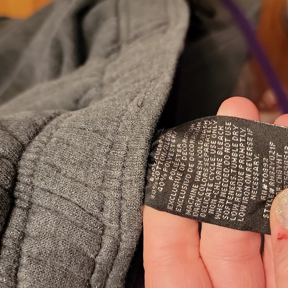 Men's Size Medium (32 - 34) Gray 60% Cotton Sweatpants - Picture 7 of 8